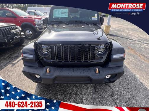 Black Clearcoat 2026 Jeep Wrangler Sport