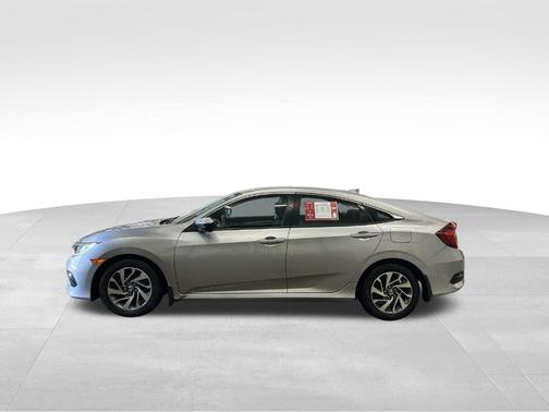 Silver 2017 Honda Civic EX