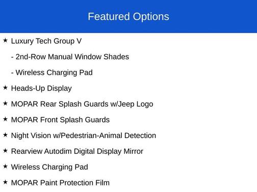2022 Jeep Grand Cherokee Summit