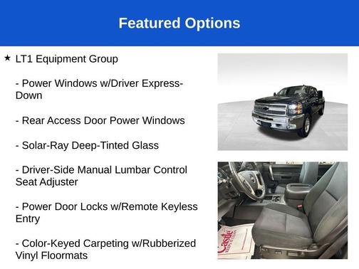 Black 2012 Chevrolet Silverado 1500 LT