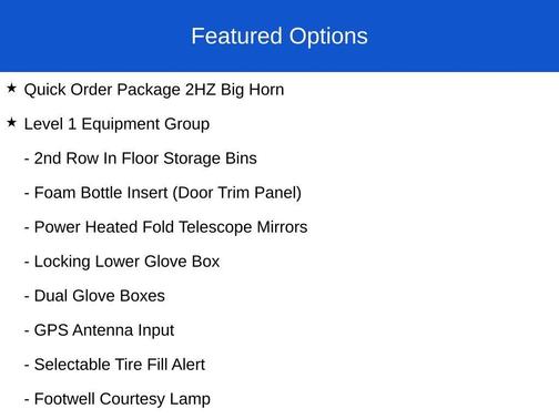 2024 RAM 2500 Big Horn