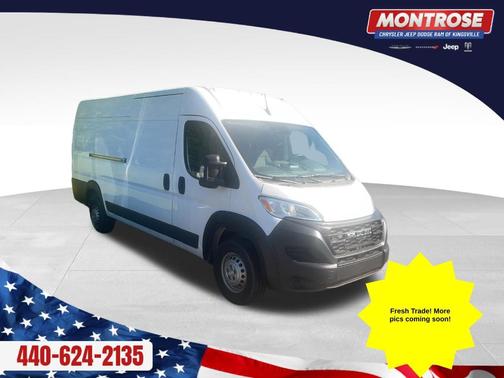 Bright White Clearcoat 2024 RAM ProMaster 3500 High Roof
