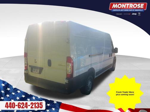 Bright White Clearcoat 2024 RAM ProMaster 3500 High Roof