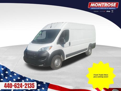 Bright White Clearcoat 2024 RAM ProMaster 3500 High Roof