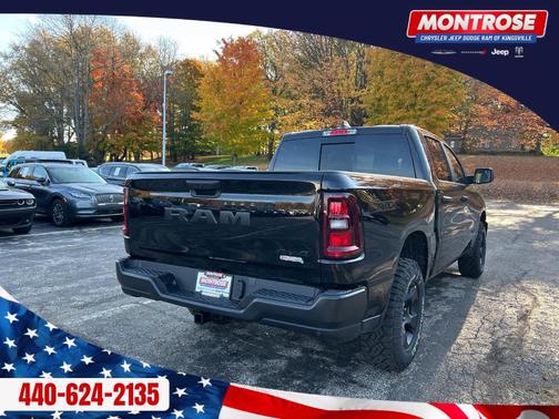 Diamond Black Crystal Pearlcoat 2027 RAM 1500 Warlock
