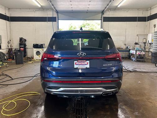 Stormy Blue 2022 Hyundai SANTA FE Limited