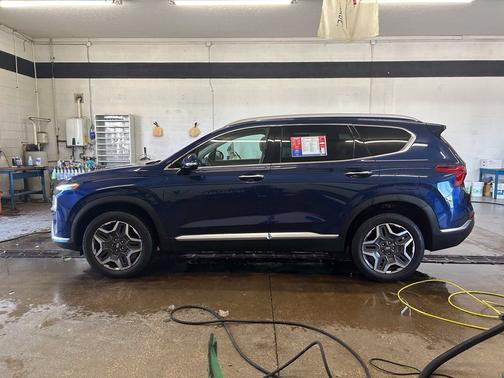 Stormy Blue 2022 Hyundai SANTA FE Limited