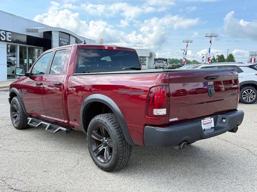 Flame Red Clearcoat 2024 RAM 1500 Classic Warlock