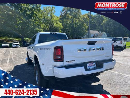 Bright White Clearcoat 2026 RAM 3500 Big Horn