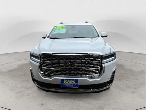 White Frost Tricoat 2021 GMC Acadia Denali