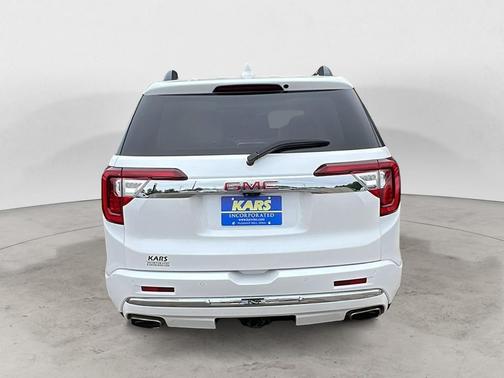 White Frost Tricoat 2021 GMC Acadia Denali