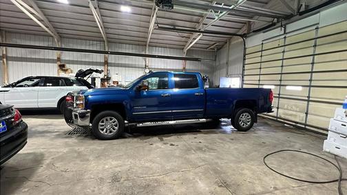 Blue 2015 Chevrolet Silverado 2500 LTZ