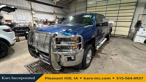Blue 2015 Chevrolet Silverado 2500 LTZ