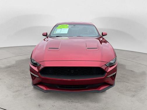 Red 2018 Ford Mustang EcoBoost