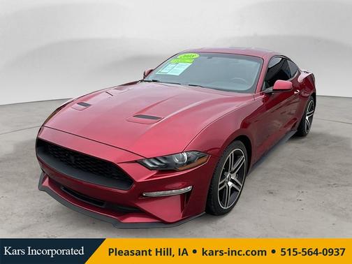 Red 2018 Ford Mustang EcoBoost
