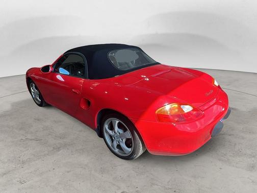 Red 2002 Porsche Boxster