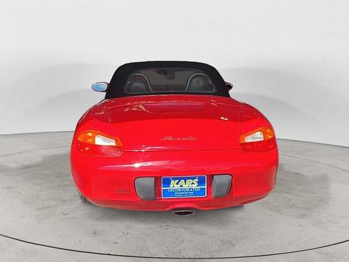 Red 2002 Porsche Boxster