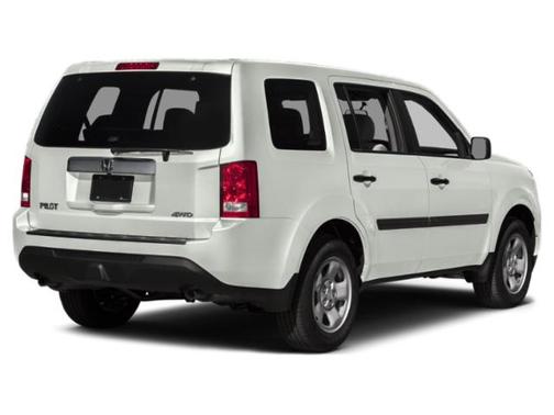 White 2015 Honda Pilot LX
