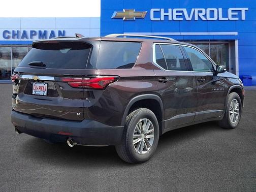 Black Cherry Metallic 2023 Chevrolet Traverse LT Cloth