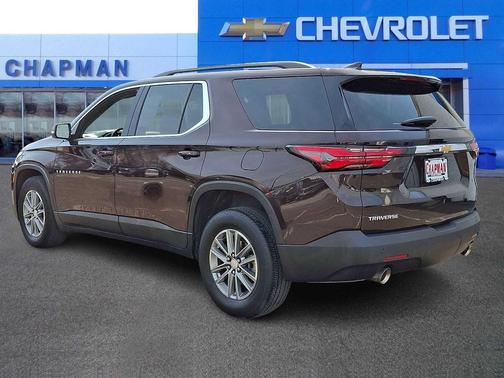 Black Cherry Metallic 2023 Chevrolet Traverse LT Cloth