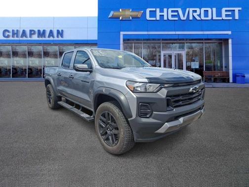 Sterling Gray Metallic 2025 Chevrolet Colorado Trail Boss