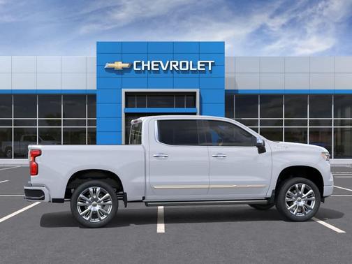 Polar White Tricoat 2026 Chevrolet Silverado 1500 High Country