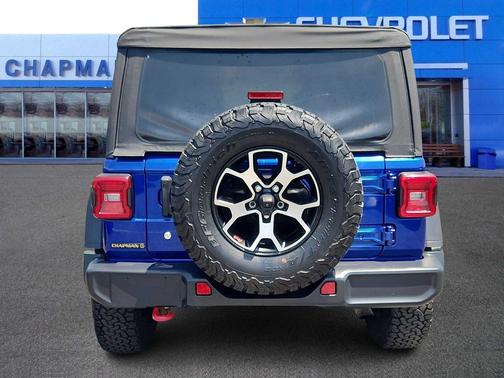 Ocean Blue Metallic Clearcoat 2020 Jeep Wrangler Unlimited Rubicon