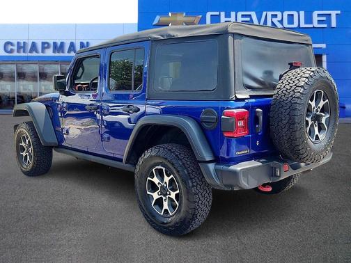Ocean Blue Metallic Clearcoat 2020 Jeep Wrangler Unlimited Rubicon