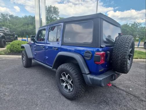 Ocean Blue Metallic Clearcoat 2020 Jeep Wrangler Unlimited Rubicon
