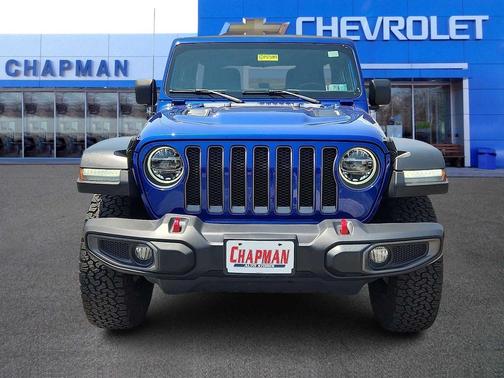 Ocean Blue Metallic Clearcoat 2020 Jeep Wrangler Unlimited Rubicon