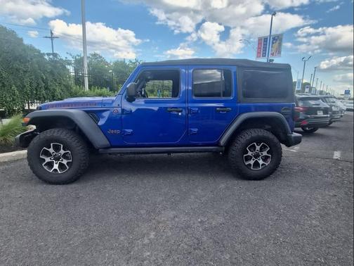 Ocean Blue Metallic Clearcoat 2020 Jeep Wrangler Unlimited Rubicon