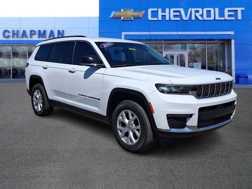 Bright White Clearcoat 2021 Jeep Grand Cherokee L Limited