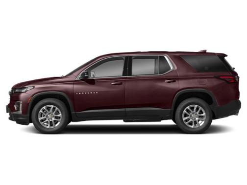 Black Cherry Metallic 2023 Chevrolet Traverse LT Cloth
