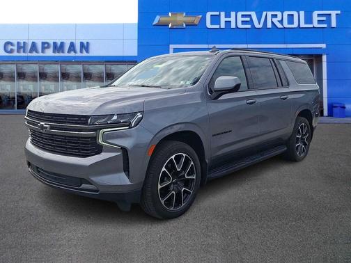 Satin Steel Metallic 2021 Chevrolet Suburban RST