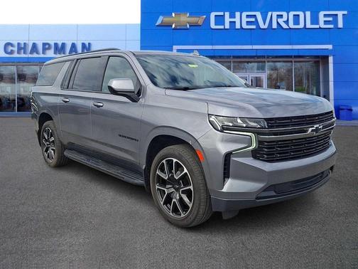 Satin Steel Metallic 2021 Chevrolet Suburban RST