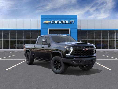 Black 2026 Chevrolet Silverado 2500 Crew Cab, Standard Bed, XR2, 4WD