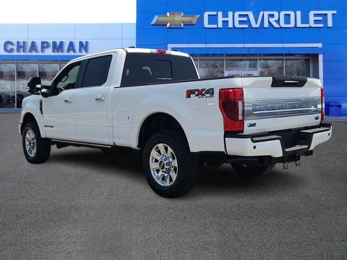 Star White Metallic Tri-Coat 2021 Ford F-250 Platinum