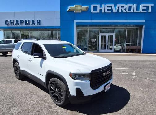 Summit White 2023 GMC Acadia AWD SLE