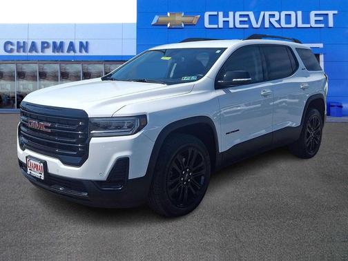 Summit White 2023 GMC Acadia AWD SLE