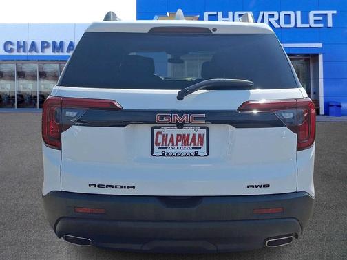 Summit White 2023 GMC Acadia AWD SLE