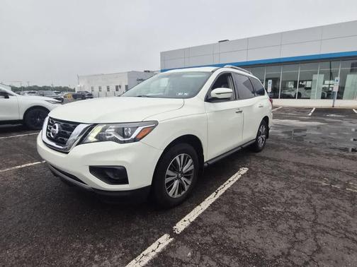 Glacier White 2019 Nissan Pathfinder S