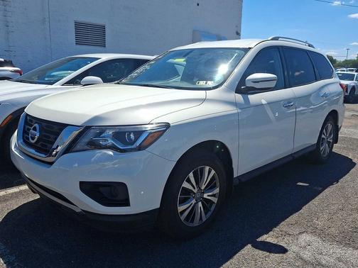 Glacier White 2019 Nissan Pathfinder S