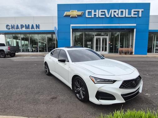 Platinum White Pearl 2023 Acura TLX A-Spec