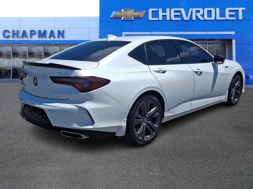 Platinum White Pearl 2023 Acura TLX A-Spec