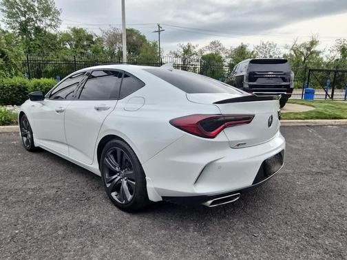 Platinum White Pearl 2023 Acura TLX A-Spec