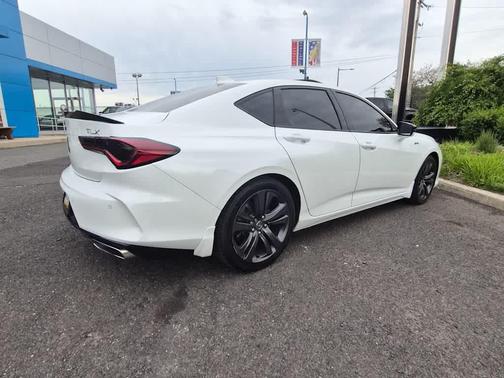 Platinum White Pearl 2023 Acura TLX A-Spec