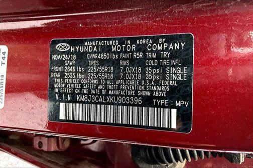 2019 Hyundai TUCSON Limited