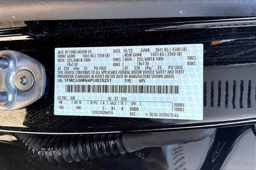 2023 Ford Escape ST-Line