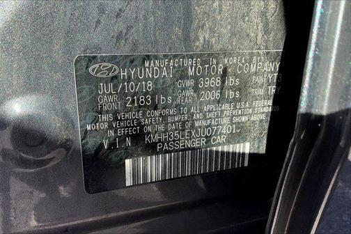 2018 Hyundai Elantra GT Base