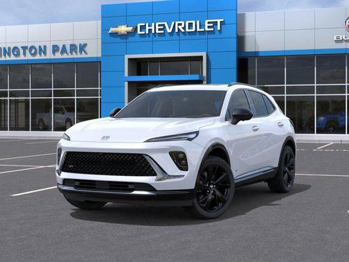 Iridescent White Tricoat 2026 Buick Envision Sport Touring AWD